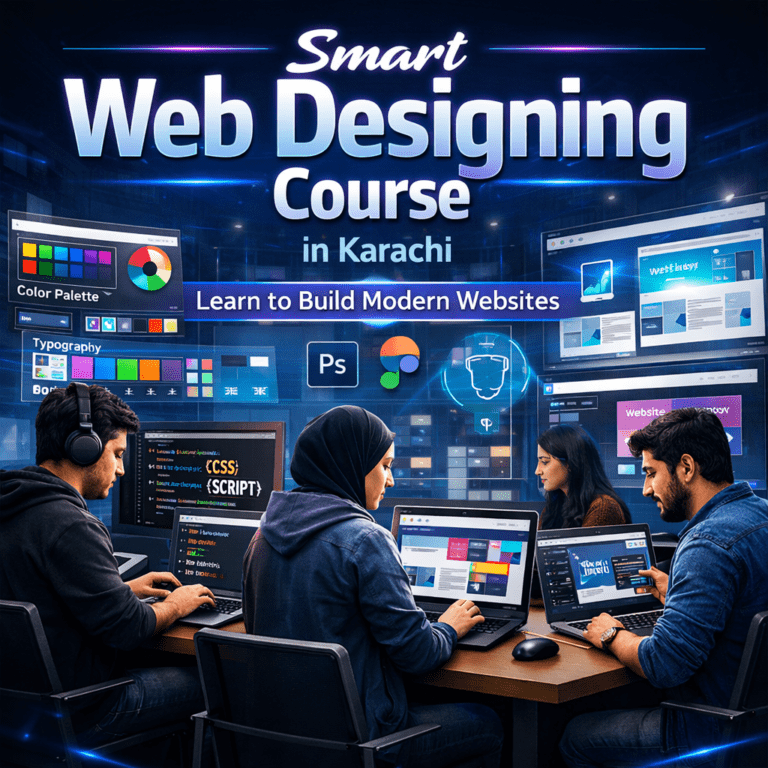 Smart Web Designing Course in Karachi North Nazimabad