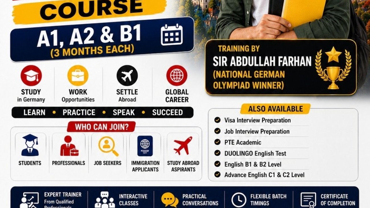 Best German Language Course in North Nazimabad
