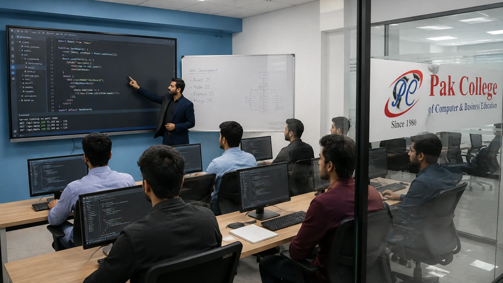 Master Full Stack Web Development Pak College Karachi